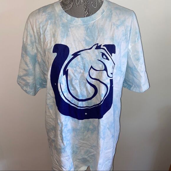 NFL Indianapolis Colts custom tie died graphic T-shirt - Picture 6 of 12